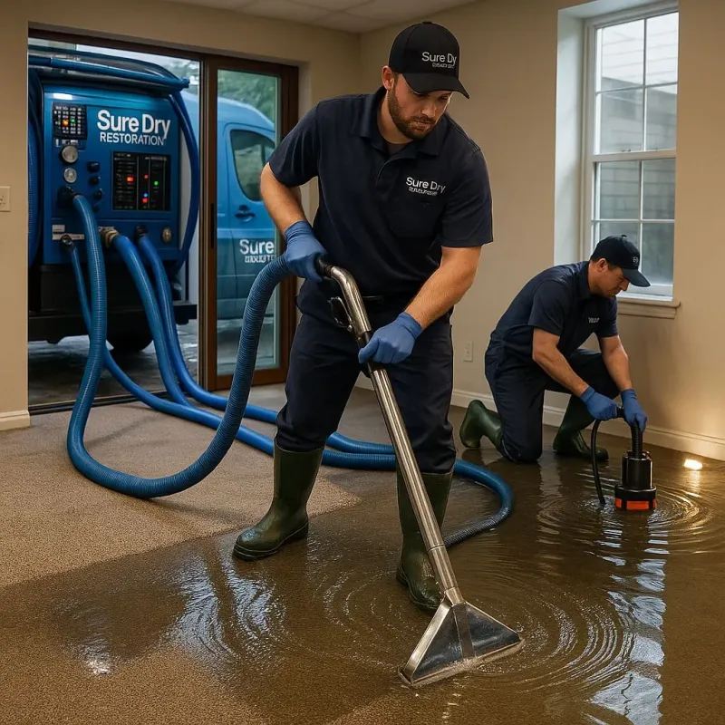 Water Extraction and Removal process in Elm Creek, TX